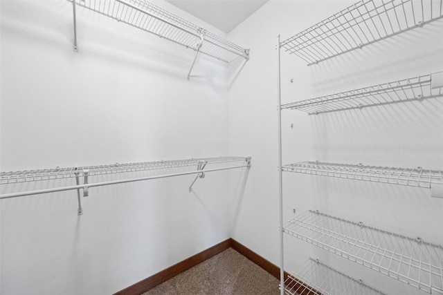 345 Shannon Dr, Robins, IA 52328 - spacious closet featuring dark colored carpet