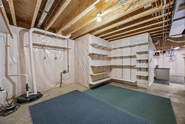 345 Shannon Dr, Robins, IA 52328 - view of unfinished below grade area