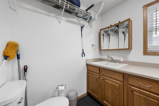 429 W Prairie Dr, Fairfax, IA 52228 - half bath with toilet and vanity