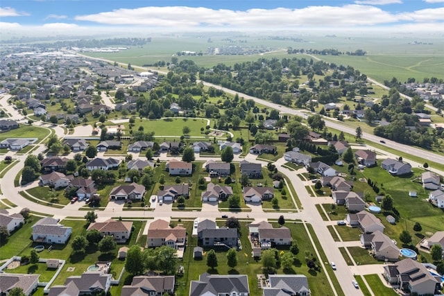 429 W Prairie Dr, Fairfax, IA 52228 - aerial overview of property's location featuring nearby suburban area
