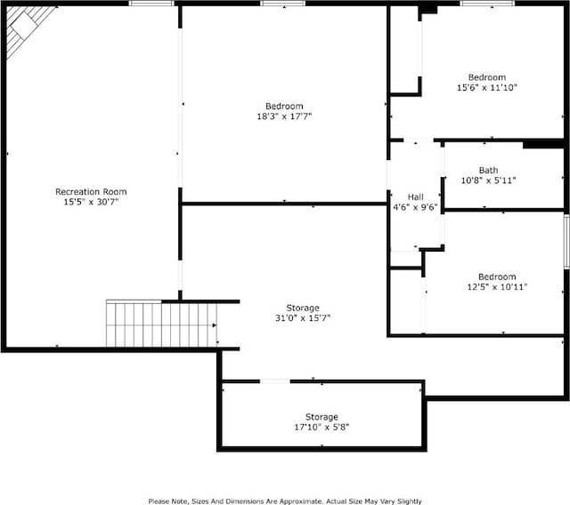 429 W Prairie Dr, Fairfax, IA 52228 - view of room layout