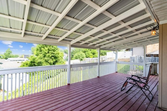 2175 Chandler St SW, Cedar Rapids, IA 52404 - view of wooden terrace