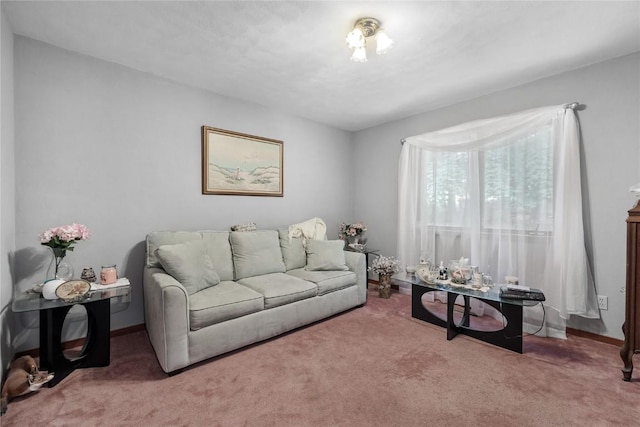 2145 Coldstream Ave NE, Cedar Rapids, IA 52402 - carpeted living area with baseboards