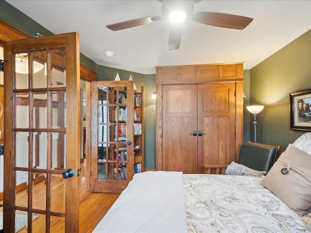 929 Willow Ln Unit A, Lisbon, IA 52253 - bedroom featuring wood finished floors and a closet