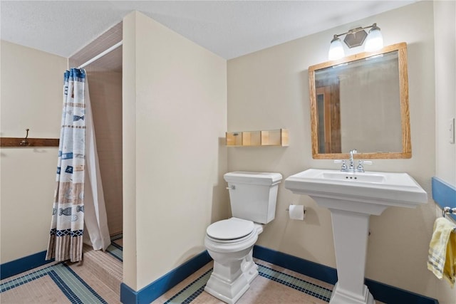 218 Teakwood Ln NE, Cedar Rapids, IA 52402 - full bathroom with curtained shower and tile patterned floors