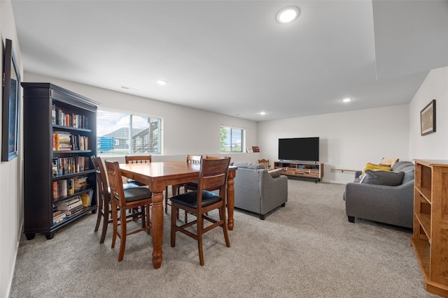 4263 Calder Dr, Marion, IA 52302 - dining area with light carpet and recessed lighting
