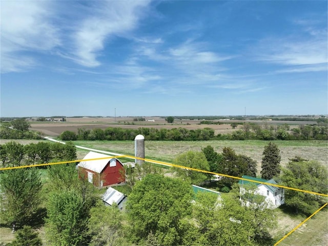 3367 Frost Ave, Brandon, IA 52210 - aerial view of sparsely populated area featuring property boundaries highlighted