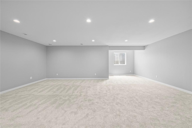 5007 Dostal Dr, Cedar Rapids, IA 52404 - unfurnished room with recessed lighting and light carpet