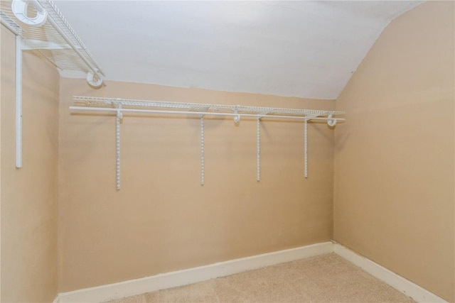1346 11th St, Marion, IA 52302 - walk in closet with lofted ceiling and carpet flooring