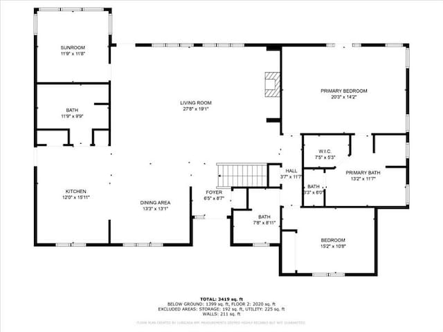 3387 64th St, Palo, IA 52324 - view of floor plan / room layout