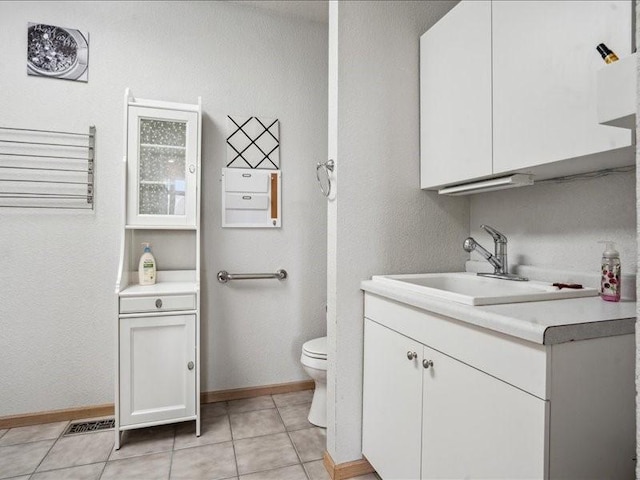 3387 64th St, Palo, IA 52324 - bathroom featuring vanity and tile patterned floors
