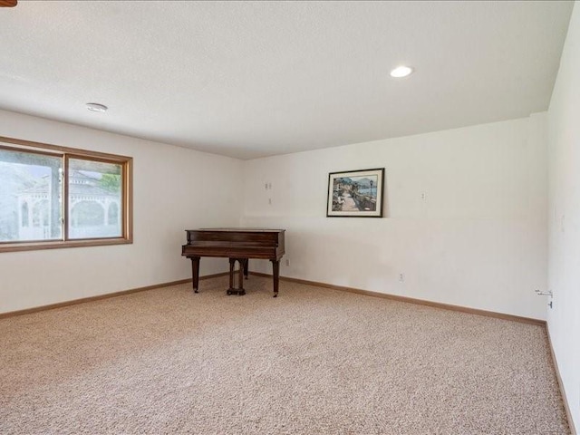 3387 64th St, Palo, IA 52324 - spare room featuring carpet and recessed lighting