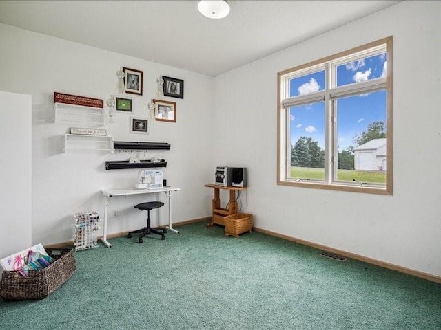 3387 64th St, Palo, IA 52324 - misc room featuring carpet flooring and baseboards