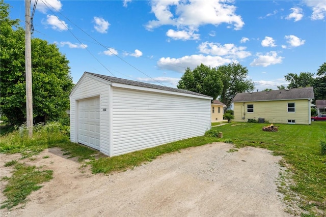 1612 Greene Ave NE, Cedar Rapids, IA 52402 - view of detached garage