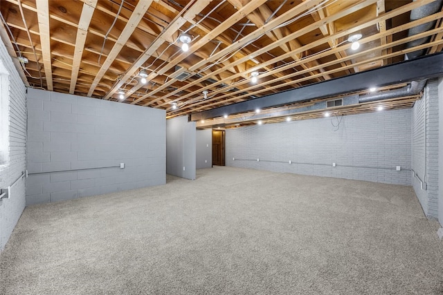 203 B Ave, Newhall, IA 52315 - finished basement with carpet