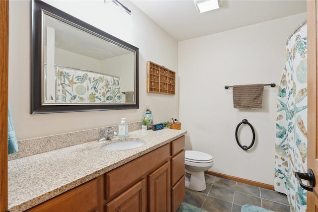 5752 Oakwood Ave NE Unit 3, Cedar Rapids, IA 52402 - full bathroom with vanity and a shower with shower curtain