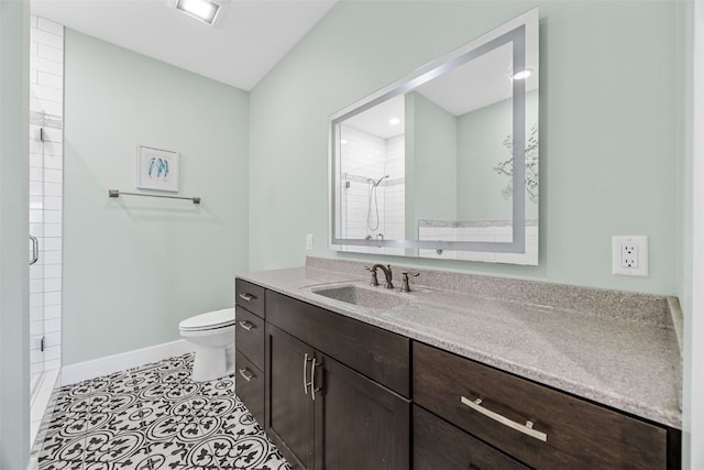 1062 Oak View Ct, Tipton, IA 52772 - full bathroom with tiled shower and vanity