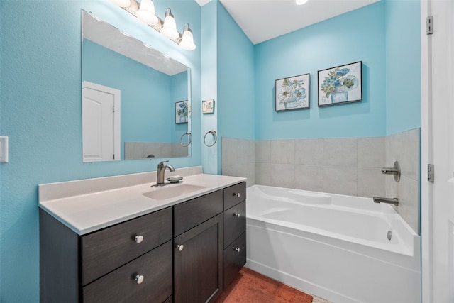 1062 Oak View Ct, Tipton, IA 52772 - bathroom featuring a bath and vanity