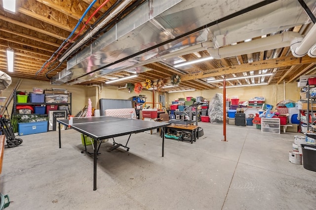 1062 Oak View Ct, Tipton, IA 52772 - view of unfinished basement