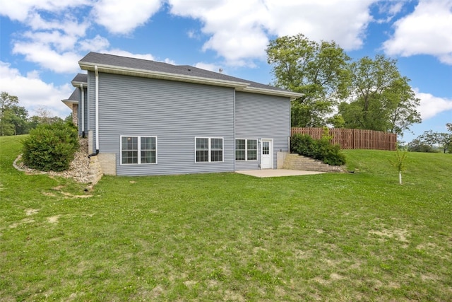1062 Oak View Ct, Tipton, IA 52772 - rear view of house featuring a patio