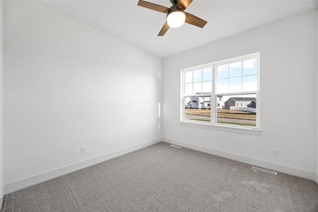 2682 Burr Oak Ct, Marion, IA 52302 - empty room with ceiling fan and carpet