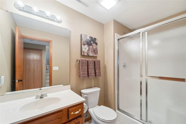 2385 Wolf Creek Trl, Hiawatha, IA 52233 - full bathroom featuring vanity and a stall shower