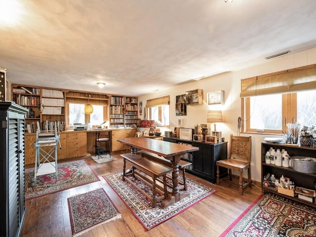 4288 Fox Meadow Dr SE, Cedar Rapids, IA 52403 - office area featuring hardwood / wood-style flooring