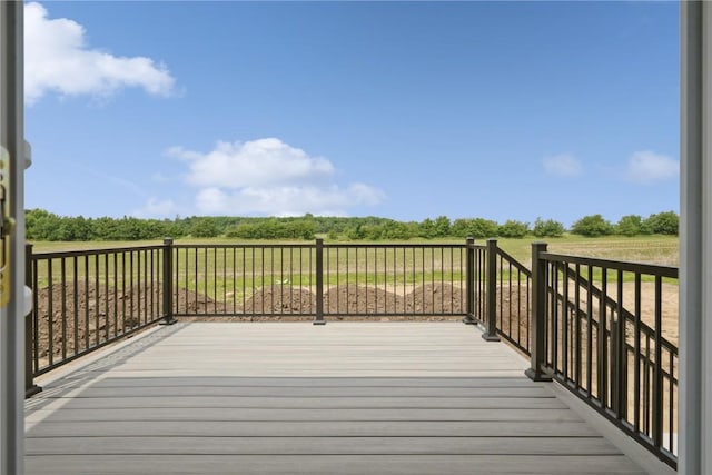 1417 Echo Ridge Ln, Marion, IA 52302 - view of wooden deck