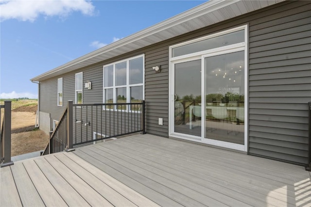 1417 Echo Ridge Ln, Marion, IA 52302 - view of wooden deck