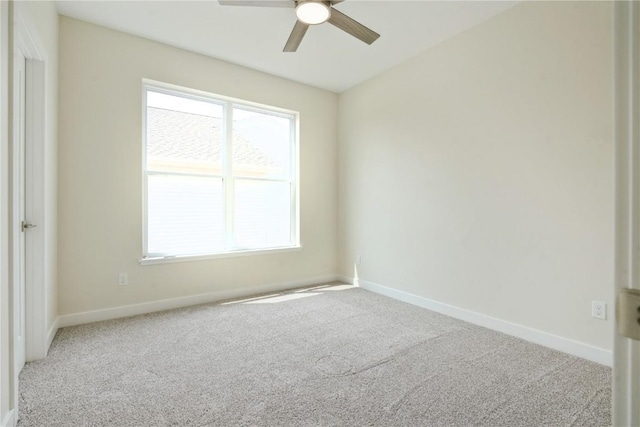 1417 Echo Ridge Ln, Marion, IA 52302 - carpeted spare room featuring a ceiling fan and healthy amount of natural light