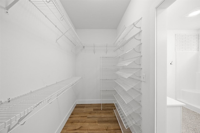 1153 Cedar Springs Dr, Marion, IA 52302 - spacious closet with wood finished floors
