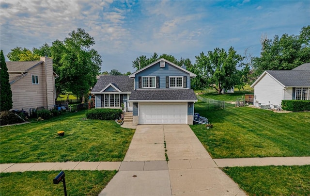 446 Bezdek Dr SW, Cedar Rapids, IA 52405 - split level home featuring a garage and concrete driveway
