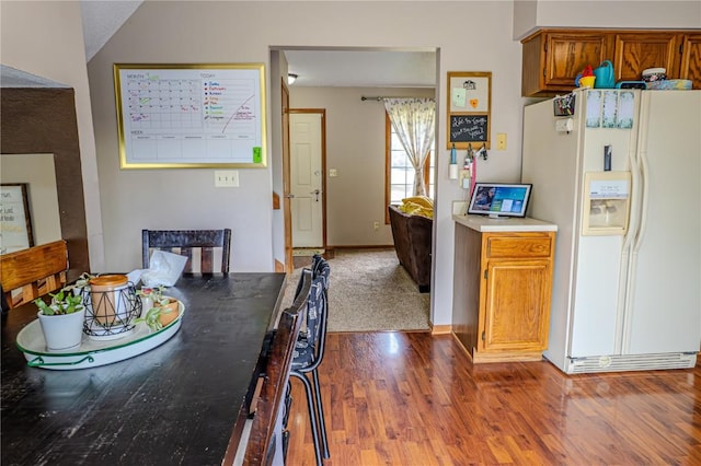446 Bezdek Dr SW, Cedar Rapids, IA 52405 - dining room with wood finished floors and baseboards