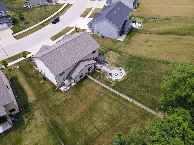 1004 Creekside Dr, Tiffin, IA 52340 - aerial view of property and surrounding area
