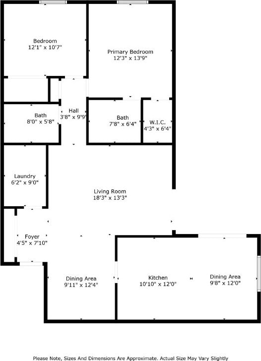 4485 Armar Dr SE Unit 101, Cedar Rapids, IA 52403 - view of room layout