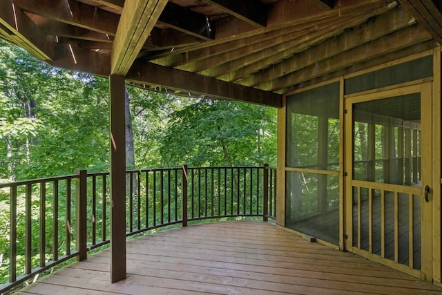 2520 NE Sugar Bottom Rd, Solon, IA 52333 - view of wooden deck