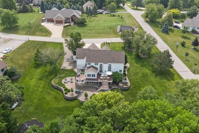 1574 Turkey Ridge Ct NW, Swisher, IA 52338 - bird's eye view