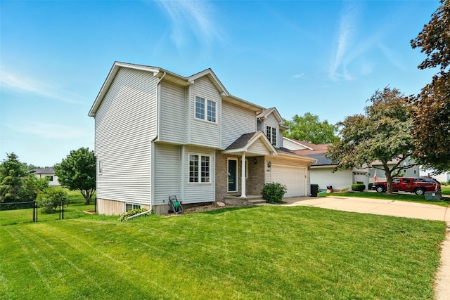1255 Pacific St, Ely, IA 52227 - view of front of home featuring concrete driveway and an attached garage