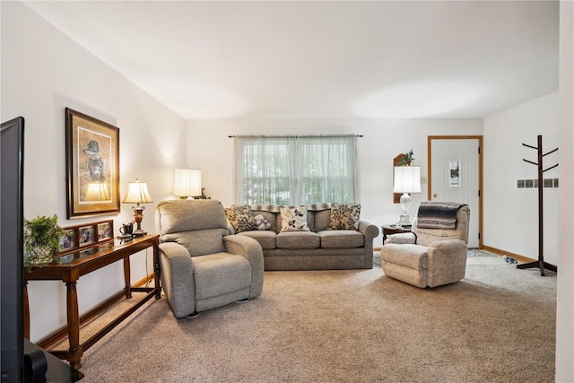 433 Cherry Hill Rd NW, Cedar Rapids, IA 52405 - living area featuring carpet flooring
