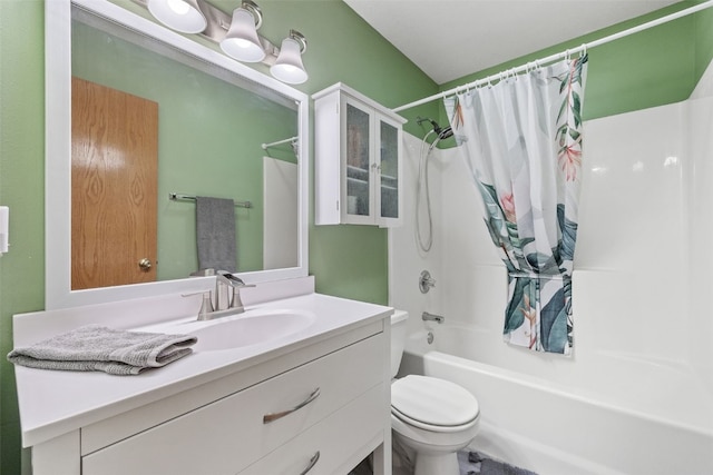 1865 Rock Island Dr, Ely, IA 52227 - bathroom featuring vanity and shower / bathtub combination with curtain