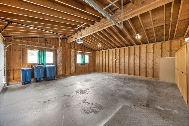 212 4th St SW, Mount Vernon, IA 52314 - garage with a garage door opener