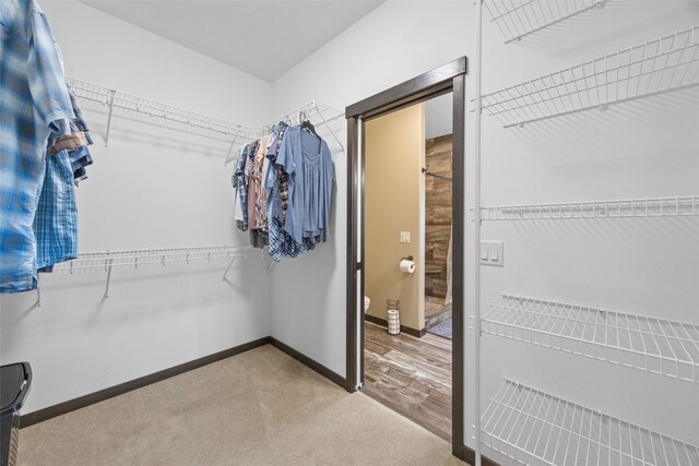 3363 Southridge Dr, Amana, IA 52203 - walk in closet featuring carpet floors
