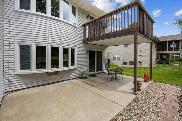 3921 Lexington Dr NE Unit B, Cedar Rapids, IA 52402 - view of patio / terrace