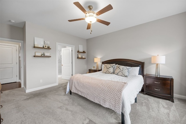 1953 Bowstring Dr, Marion, IA 52302 - bedroom featuring carpet floors and a ceiling fan