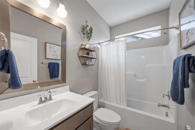 1953 Bowstring Dr, Marion, IA 52302 - bathroom featuring vanity and shower / bath combination with curtain