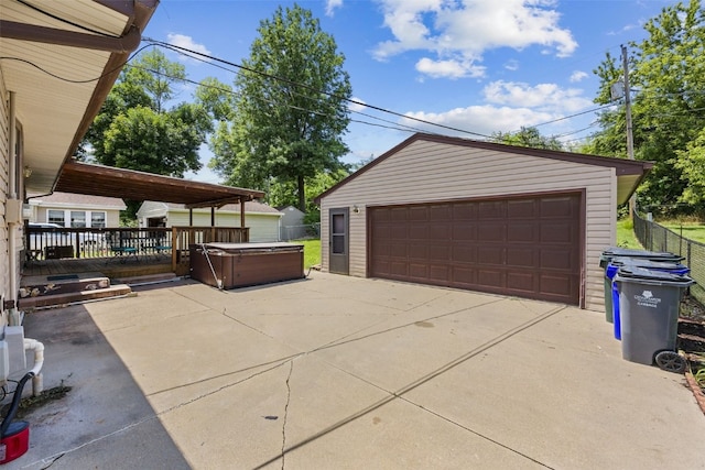2540 Lori Dr SW, Cedar Rapids, IA 52404 - view of detached garage