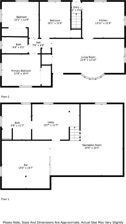 2469 1st St SW, Cedar Rapids, IA 52404 - view of room layout