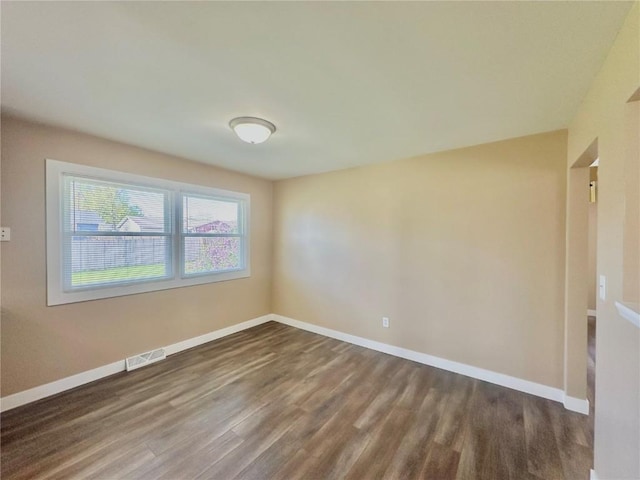 3025 4th Ave, Marion, IA 52302 - spare room featuring wood finished floors