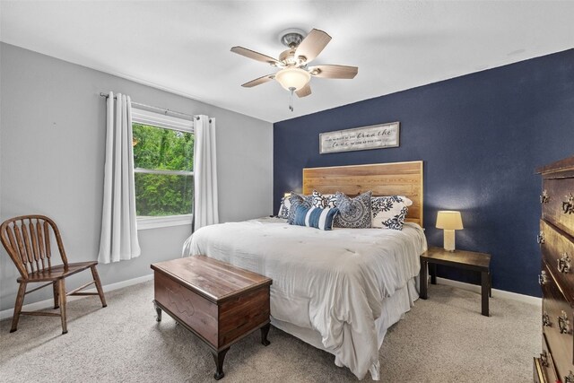 1428 Timber Ridge Trl NE, Solon, IA 52333 - bedroom with carpet floors and a ceiling fan