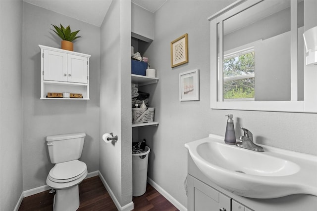 1428 Timber Ridge Trl NE, Solon, IA 52333 - half bath featuring wood finished floors and vanity